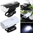thumbnail image 1 of Bike Light USB Charging Waterproof Super Bright LED 360 Degree Rotation Illumination ABS Bike Headlights for Riding, 1 of 7