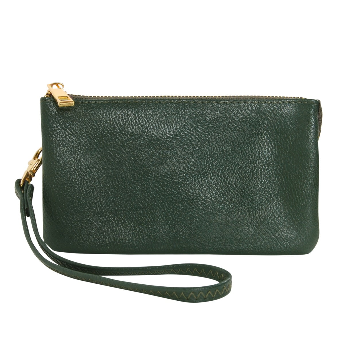 forest green clutch bag