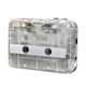 thumbnail image 2 of Reproductor de casete portátil Reproductor de música independiente negro con auriculares Vogacara EL009133-00, 2 of 5