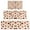 Brown Mushroom Hedgehog, variant on Brown Mushroom Hedgehog Leaf Beige Pattern Kitchen Rugs Sets Of 3,Kitchen Runner Rugs Non Skid Washable,Decorative Kitchen Floor Mats for Kitchen,Sink,Laundry,17"x30" 17"x47" 17"x59"