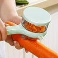 thumbnail image 5 of Box Storage Kitchen Special Fruitpeeler with Detachable Container, Double-Sided Stainless Steel Blade for Potatoes, Apples, Carrots. Multifunctional & Easy-Clean Vegetable Peeler, 5 of 8