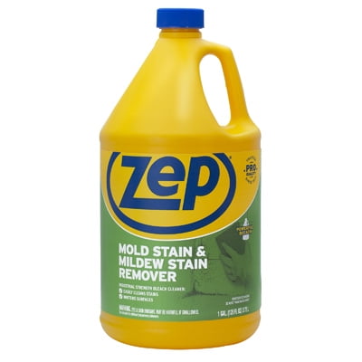 Zep Commercial Mildew Remover - NEW Gallon Zep Commercial Scrub-Free Mildew Stain Remover Ready To Use