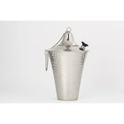 Legends International Kona Style Tabletop Tiki Torch Hammered Nickel - 1 Pack
