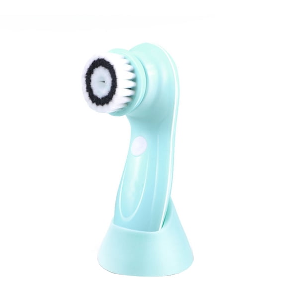 Vogacara Cepillo eléctrico de limpieza profunda para la cara, resistente al agua, belleza, Facial, removedor de cabeza negra giratorio, portátil, Tratamientos faciales Azul Vogacara CE014433-02