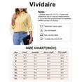thumbnail image 7 of Siliteelon Womens Button Down Shirt Long Sleeve Oxford Cotton Blouse Classic Fit Wrinkle Resistant Office Work Top with Pocket, 7 of 7