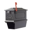 thumbnail image 6 of Kingston Curbside Mailbox with Newspaper tube and Sorrento front single mailbox mounting bracket, 6 of 7