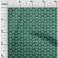 thumbnail image 2 of oneOone Cotton Poplin Twill Sea Green Fabric Asian Ikat Quilting Supplies Print Sewing Fabric By The Yard 56 Inch Wide, 2 of 5