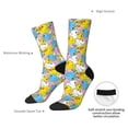 thumbnail image 2 of Yiaed Colorful Duck Print Great elasticity Crew Socks Sports socks for Men and Women, 2 of 5