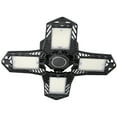 thumbnail image 1 of E27/E26 Garage Light with 4 Leaf, 150W Waterproof Deformable Mining Lamp, Garage Ceiling LED Working Light, 85-265V 15000LM, 1 of 7