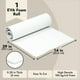 thumbnail image 4 of Rollo de espuma Craft Bright Creations, 5 mm, 36 x 99 cm, EVA blanca, 4 of 9