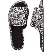 DF By Dearfoams Women's Terry One Band Slipper Shoes