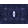 thumbnail image 1 of Ahgly Company Indoor Rectangle Patterned Deep Periwinkle Purple Area Rugs, 3' x 5', 1 of 6