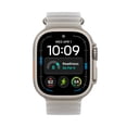 thumbnail image 2 of Apple Watch Ultra 4 GPS + Cellular 49mm Natural Titanium Case with Translucent Gray Ocean Band, 2 of 7