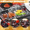 thumbnail image 3 of Set de juegos para barbacoa Kimicare Kids con luz sonora ahumada y rueda, 3 of 7