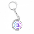 thumbnail image 1 of consent mottled judgment mood rotatable keyholder disc accessories chain clip, 1 of 3
