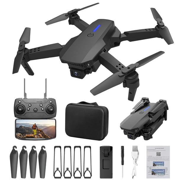 Liquidación de invierno: Dron karymi FPV con cámara, WIFI, FPV, RC, cuadricóptero con modo sin cabeza, juguetes con posicionamiento de altitud, regalos para niños, adultos, adolescentes y