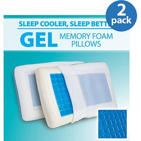 Signature Sleep Renewgel Memory Foam Pillows Set Of 2 Multiple