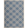 thumbnail image 1 of Safavieh Courtyard Blue Indoor Outdoor Rug - 5'3" x 7'7", 1 of 4