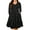 3955-Sequin Black, variant on CASSIE LIZ Plus Size Dresses 3X Casual Caramel Fall Sweater Dresses for Women Fashion Midi Elastic Waist Dresses Long Sleeve Elegant V Neck Loose Fit Winter Dress with Pocket 3XL 22W 24W