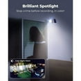 thumbnail image 3 of Reolink 4MP Outdoor Wireless Battery-Powered Security Spotlight Camera, Color Night Vision, Human/Vehicle Smart Detection, 2.4/5Ghz WIFI, Supports Smart Home, Argus 3 Pro with Solar Panel, 3 of 10