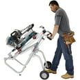 thumbnail image 4 of Bosch Gravity Rise Adjustable Height Portable Miter Saw Table Tool Work Bench, 4 of 5