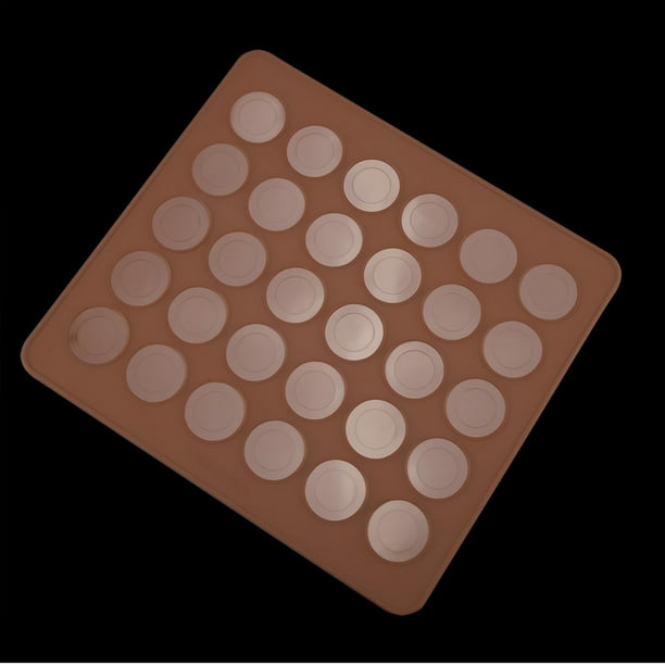 Tapis Cuisson Silicone Macarons Lot De 2 Tapis De Cuisson Silicone Pour Macarons - 42x29,5 Cm, Antidérapant, Sans BPA, Jusqu'à 250°C Tapis Macarons