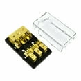 thumbnail image 4 of 3 Position AGU Fuse 4/8 Gauge Holder Distribution Block w/ Pack of 5 30 Amp Fuse, 4 of 5