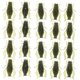 thumbnail image 1 of 20 señuelos de pesca falsos reutilizables. Señuelos de pesca falsos. Señuelos de pesca artificiales., 1 of 7