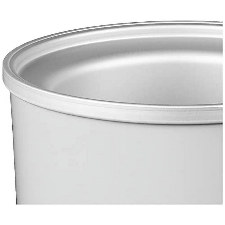 Cuisinart ice-70rfb Replacement Freezer Bowl 2 Quart Gray