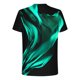 thumbnail image 5 of Camisetas de Manga Larga para Hombres Imprimir Fallow Cuello Redondo Camiseta, Moda Casual Manga Corta Mezcla de Algodón/Lino, 5 of 9
