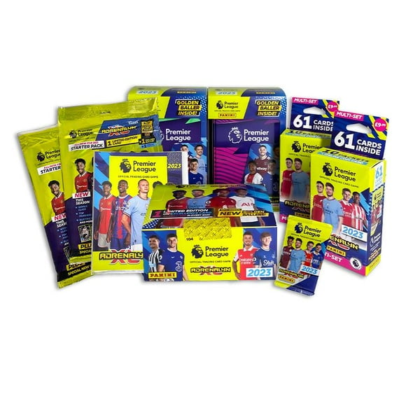 Panini Premier League star card package Manchester United peripheral football star card game card book collection card blind box
