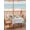 White, variant on Outdoor Tablecloth with Umbrella Hole and Zipper, Spring Cow Floral Rectangle Table Cloth 60x84 Inch Waterproof Tablecloth, Green Eucalyptus Leaves Grey Wooden Picnic Table Cover for Patio Camping