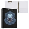 thumbnail image 2 of joogoo Demon Hardcover 3 Ring Binder 1.5" Round Rings Interior Pockets Binders Organizer 1 Pack, 2 of 9