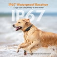 thumbnail image 2 of Dog Shock Collar - 3300Ft Dog Training Collar with Remote for 5-120lbs Small Medium Large Dogs Rechargeable Waterproof e Collar with Beep , Vibration, Safe Shock (Orange), 2 of 6