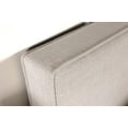 thumbnail image 5 of Pemberly Row 46.5" x 43" Rectangular Fabric Twin Headboard Sand Beige, 5 of 7
