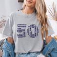 thumbnail image 4 of Jollimate 50th Birthday Girl Shirt, Retro Typography 50 Graphic Tee, Milestone Celebration Gift for Women, 4 of 6