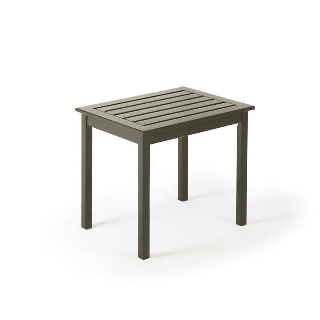 Mainstays Side Table, Weathered Gray