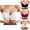 White, variant on Strapless Bras for Women Front Hook Closure Lace Wireless Side Support Non- Push Up Bandeau Bra Tube Top
