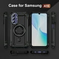 thumbnail image 3 of TECH CIRCLE for Galaxy A15 5G (SM-A156) Hard Phone Case 6.5" 2024, Plastic Shell Protective Magnetic Back Cover with Kickstand, Compatible with MagSafe Accessories, Lightweight Sturdy Case, Black, 3 of 8