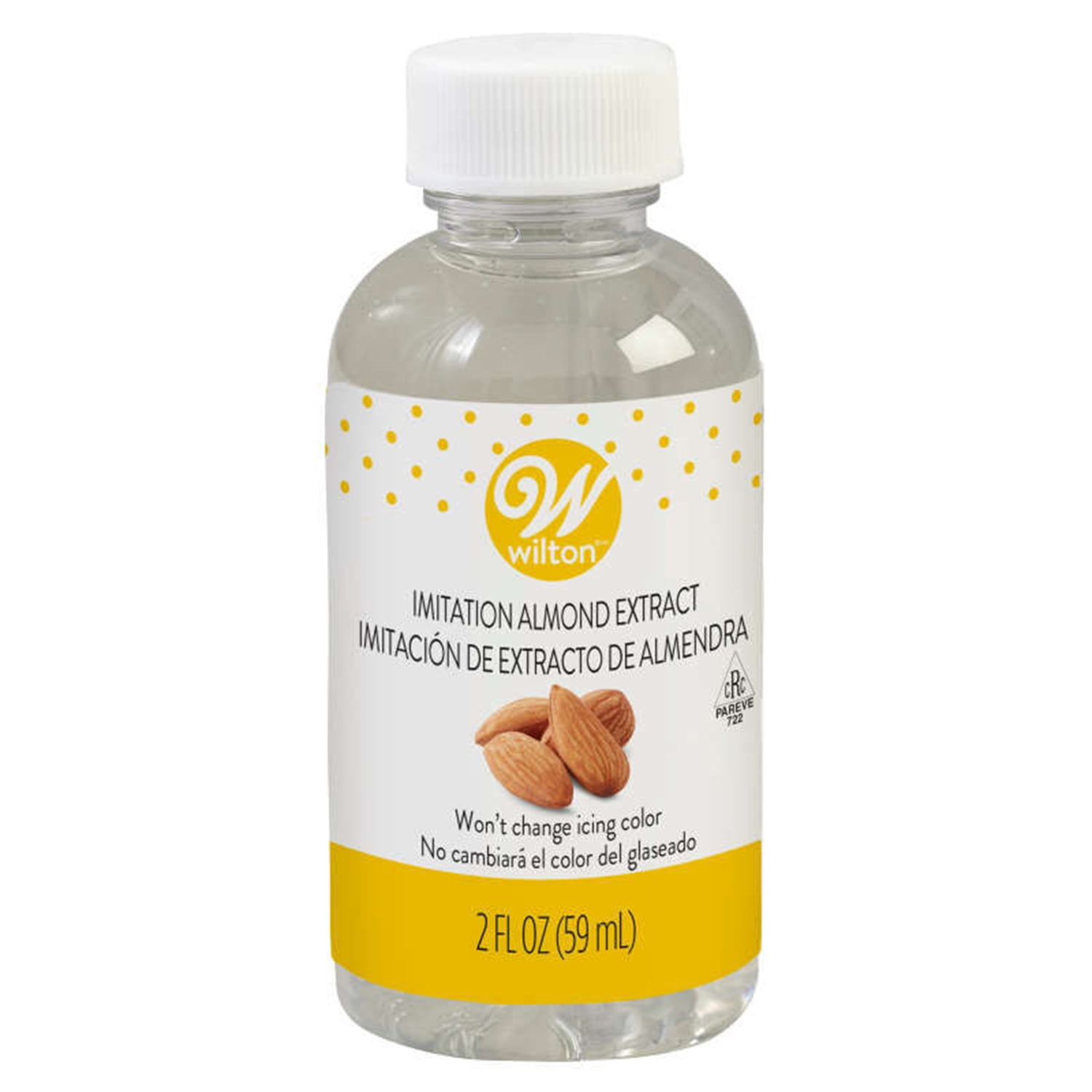 Wilton No-Color Almond Extract 2 Oz