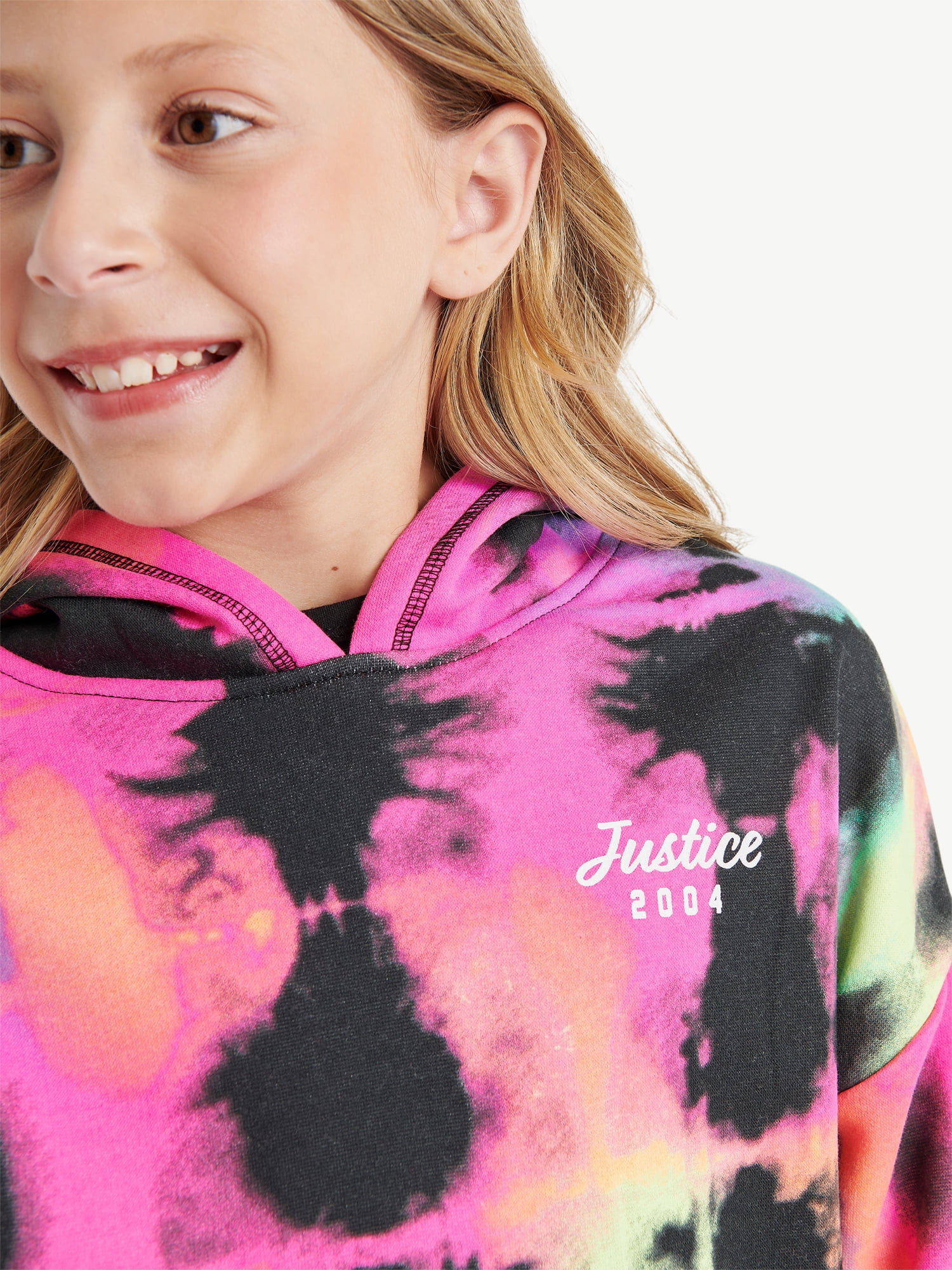 Justice Girls Fleece Hoodie, Sizes XS - XLP