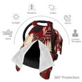 thumbnail image 3 of Car Seat Cover Baby - African Women A Breathable Infant Car Seat Cover for Baby Carseat, Lightweight Comfort Baby Essentials Must Haves Newborn Stuff for Girl Boy, 3 of 7