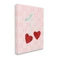 thumbnail image 3 of Stupell Industries Heart Cherry Pattern Food & Beverage Painting Gallery Wrapped Canvas Print Wall Art, 16 x 20, 3 of 7