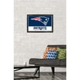 thumbnail image 3 of NFL New England Patriots - Logo 21 Wall Poster, 14.725" x 22.375", Framed, 3 of 3