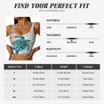 thumbnail image 2 of Sports Bras for Women Workout Tank Tops, Watercolor Sea Turtle Running Vest with Removable Cups, 2 of 7