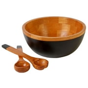 Nairobimango Wood Salad Bowl Set
