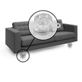 thumbnail image 3 of Slipstick CB658 Stack-Its 1 Inch Adjustable Bed Risers/Furniture Risers (Set of 8) Lifts Height 1", 2", or 3" When Stacked - Clear Heavy Duty Raisers, 3 of 6