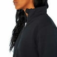 thumbnail image 3 of Three Dots Women's Sleepwear Sz S Zip Front Quilted Jacket Black, 3 of 4