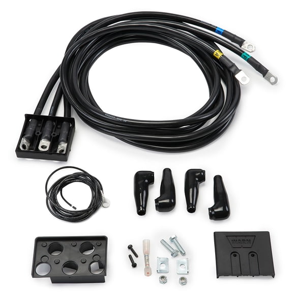 Warn Kit de Déplacement de Boîte de Contrôle 89960 pour Treuils Warn ZEON; avec Câblage de 78 Pouces; Sans Support de Montage