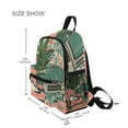 thumbnail image 3 of FORMRS School Backpack with Front Zippered Pocket 12" Student Travel Daypack, Pink and White Cat, 3 of 6